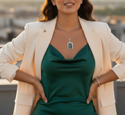 925 Sterling Silver Openable Locket Pendant Necklace with Adjustable Length